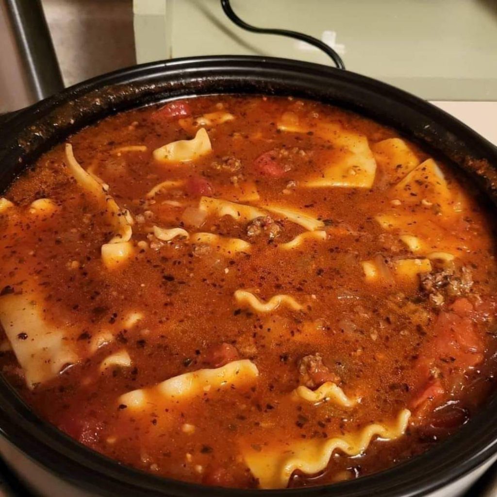 Lasagna Soup