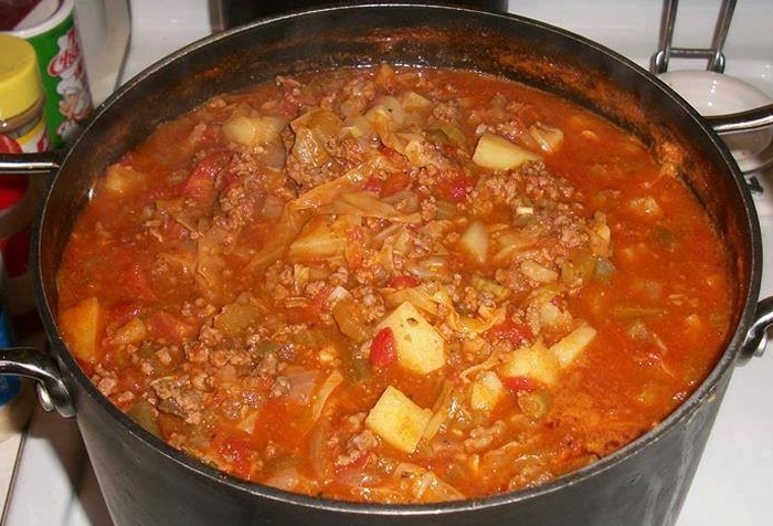 SOUTHERN STYLE CABBAGE SOUP