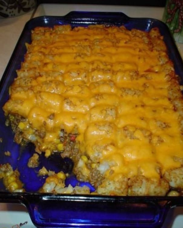 Victory’s Taco Tater Tot Casserole