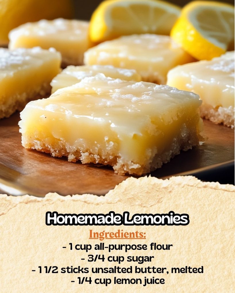 Homemade Lemonies