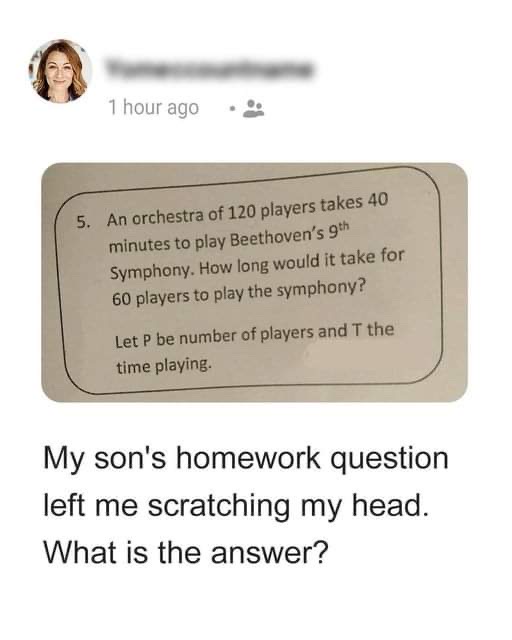 Parents Stumped by Bizarre Homework Math Questions