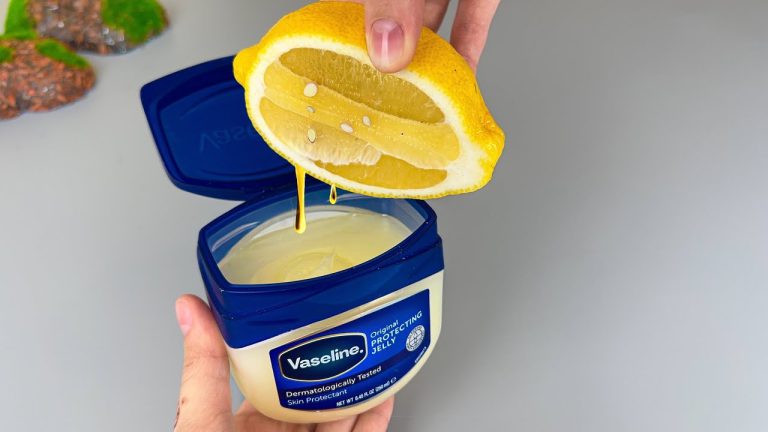 Mix Vaseline with Lemon and You Will Be Shocked! If Only I Had Known About This Earlier!