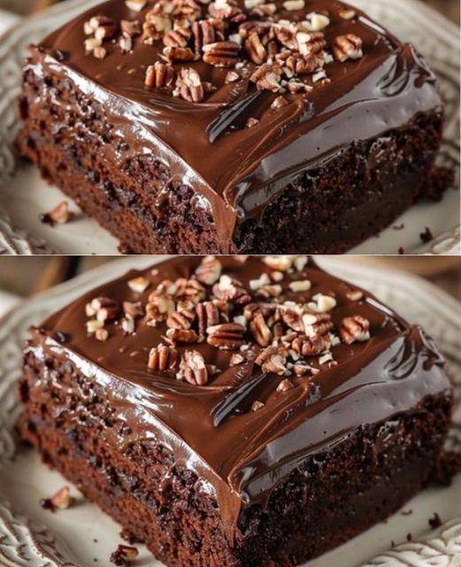 Lone Star Dark Chocolate Cake