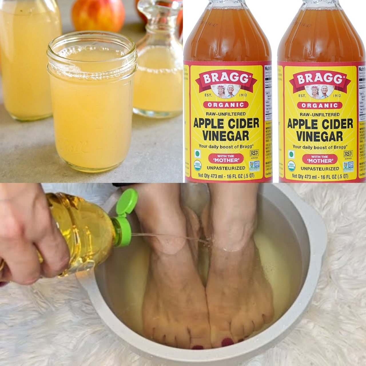 The Unexpected Advantages of Soaking Your Feet in Apple Cider Vinegar