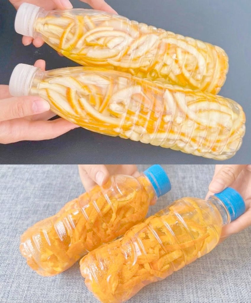 Transforming Lemon and Orange Peels into a Magical Cleaning Solution