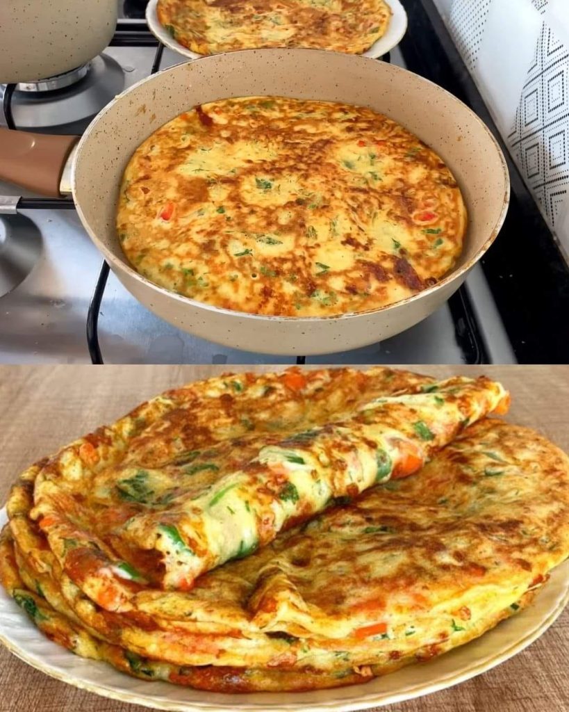 Savory Cheese and Vegetable Pancakes