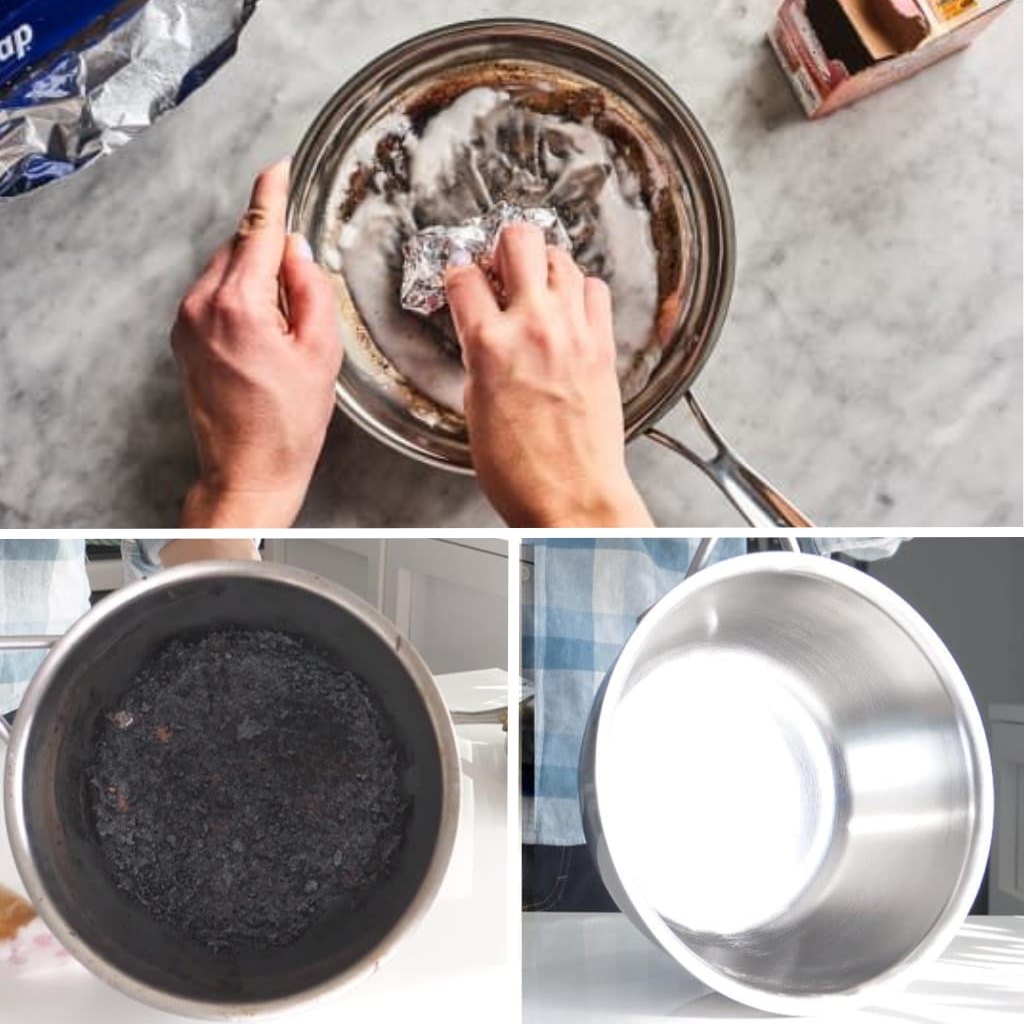 How to Clean a Burnt Pan or a Saucepan & Make It Like New