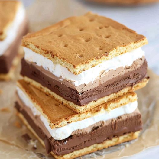 S’mores Ice Cream Sandwiches