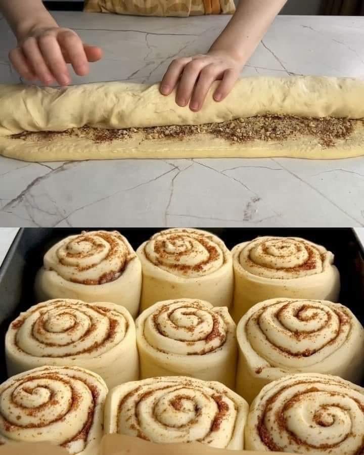 Delicious Cinnamon-Walnut Rolls with Cream Cheese Frosting: The Ultimate Comfort Pastry