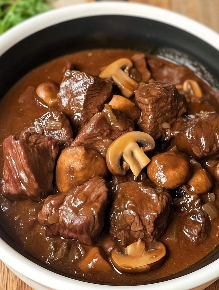 Savory Beef and Mushroom Stew