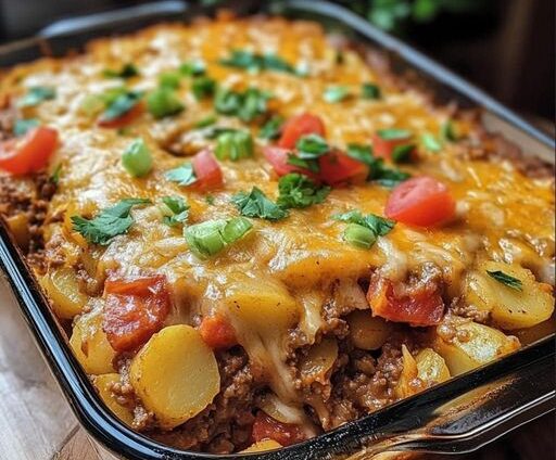 Taco Potato Casserole