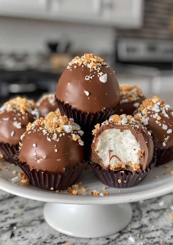 Salted S’mores Truffles