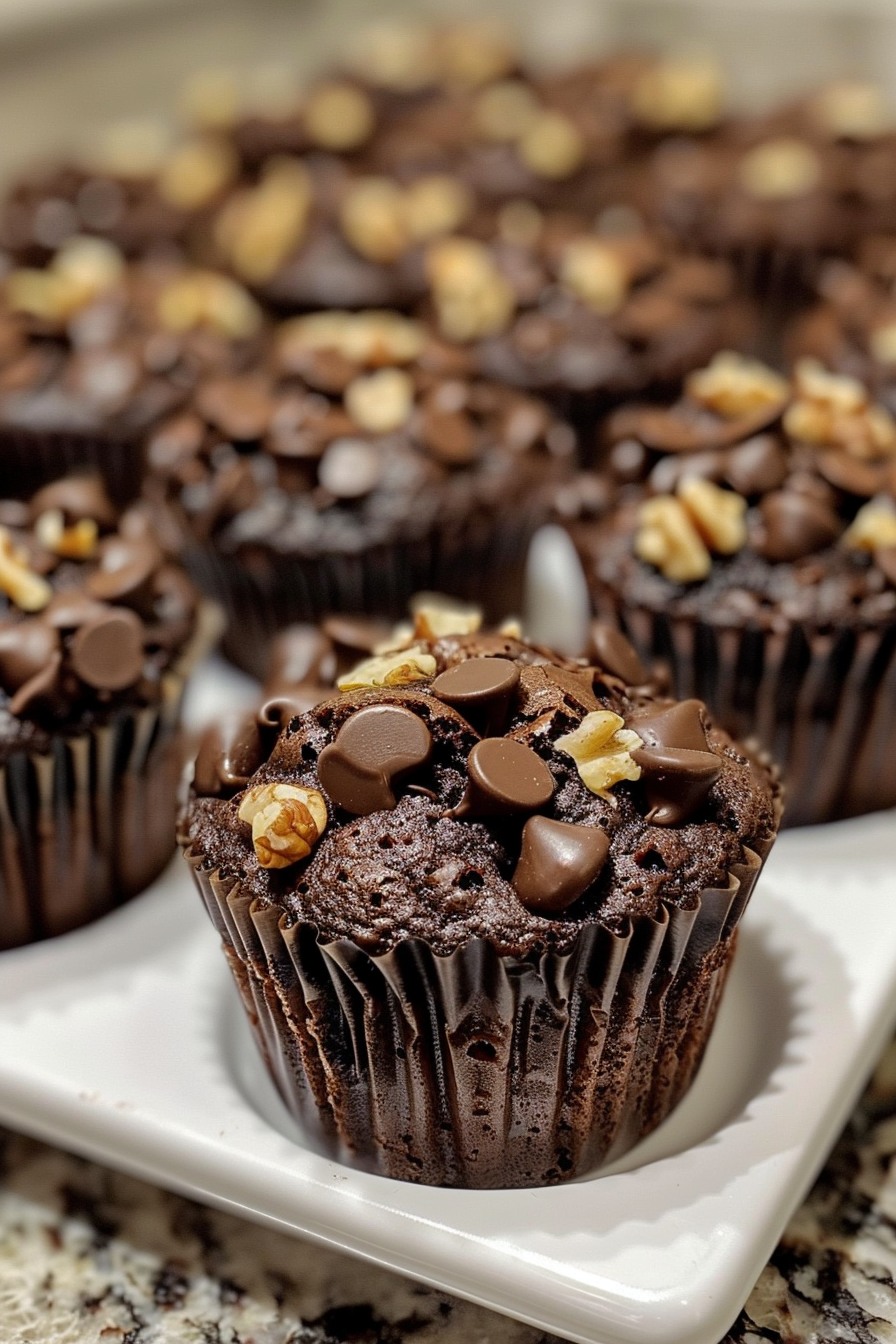 Heavenly Brownie Cupcakes