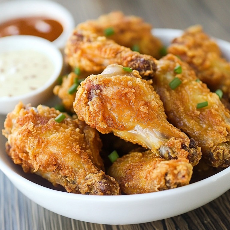 Mustard Fried Chicken Wings