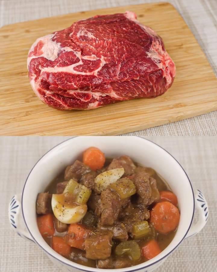 Braised Beef with Orange and Red Wine