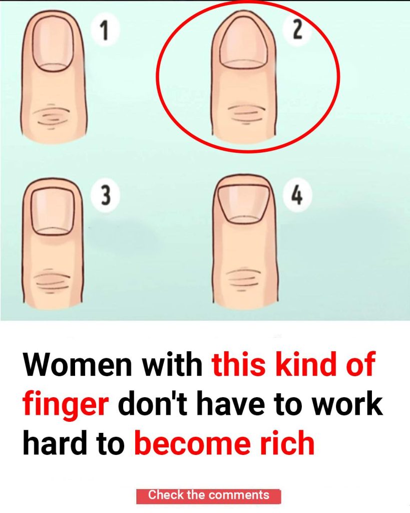 Women with this kind of finger don’t have to work hard to become rich throughout their life