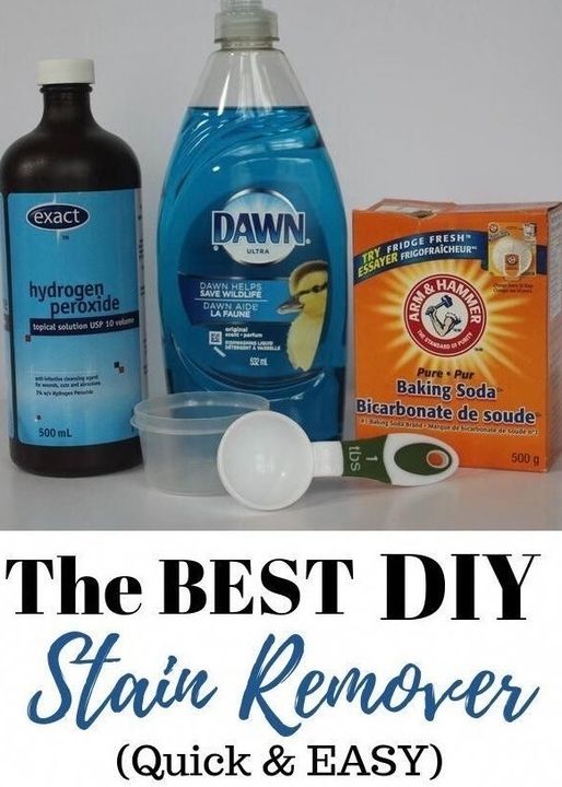 A Green Alternative to Commercial Stain Removers: A Do-It-Yourself Ultimate Stain Remover