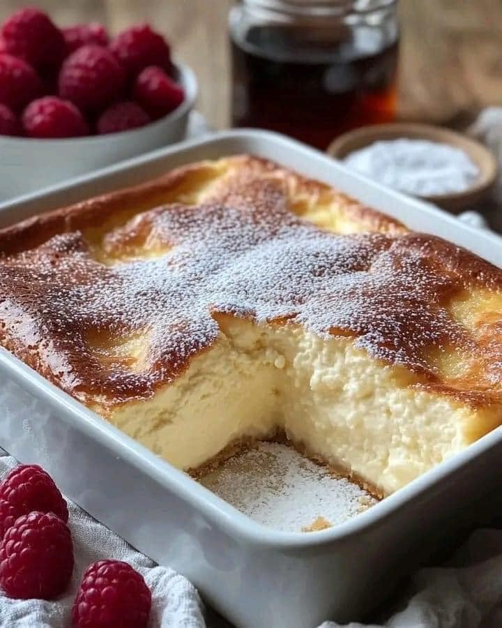 Zapekanka (Ukrainian Cheesecake)