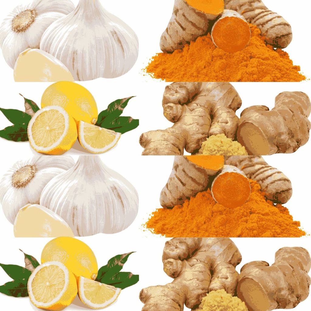 Health Benefits of Ginger, Garlic, Turmeric, and Lemon: A Powerful Natural Combination