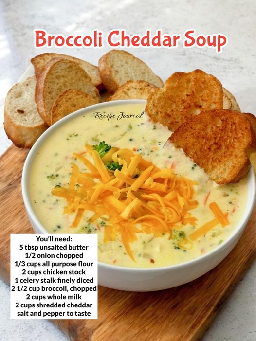 Broccoli Cheddar Soup