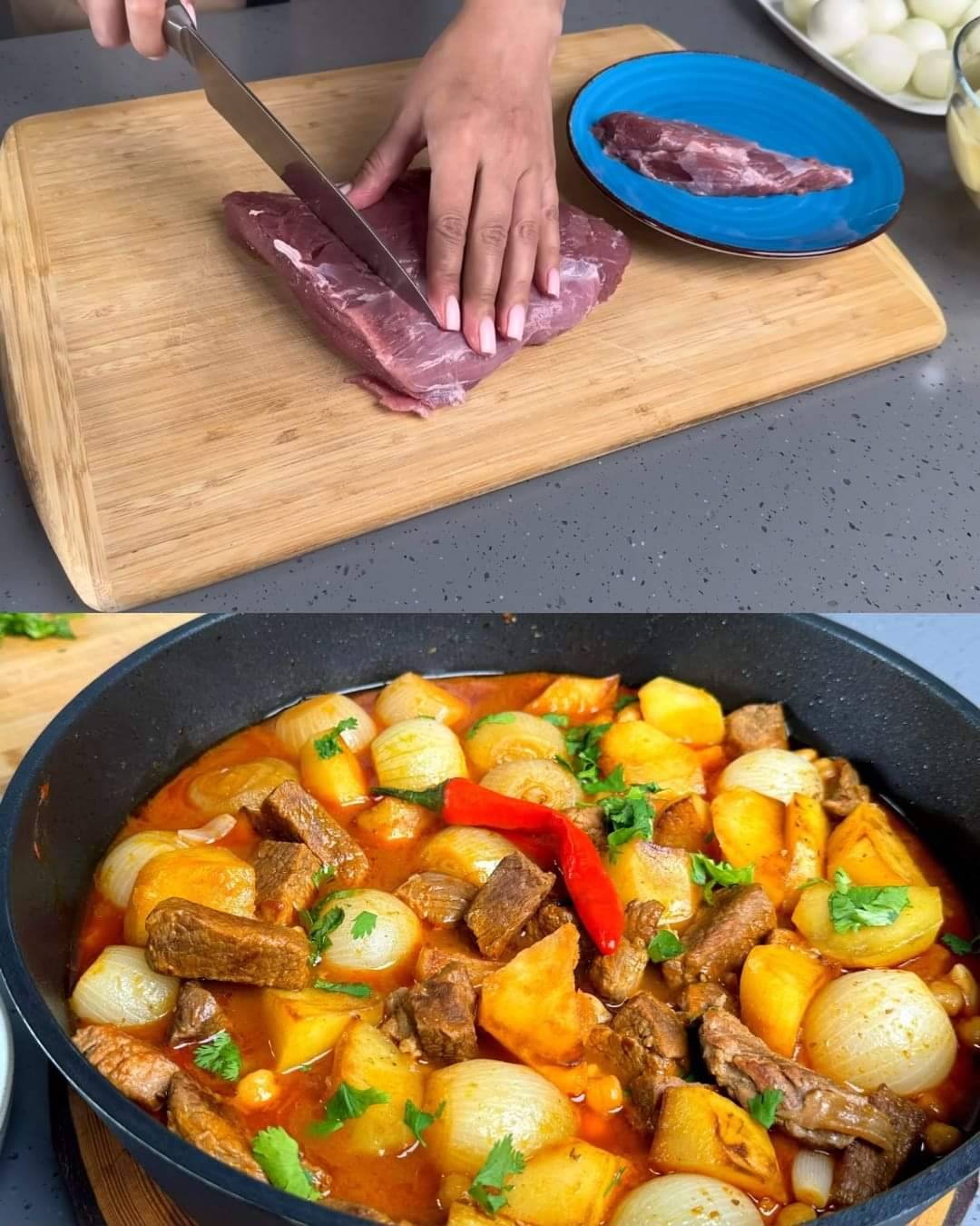 Hearty Beef and Chickpea Stew