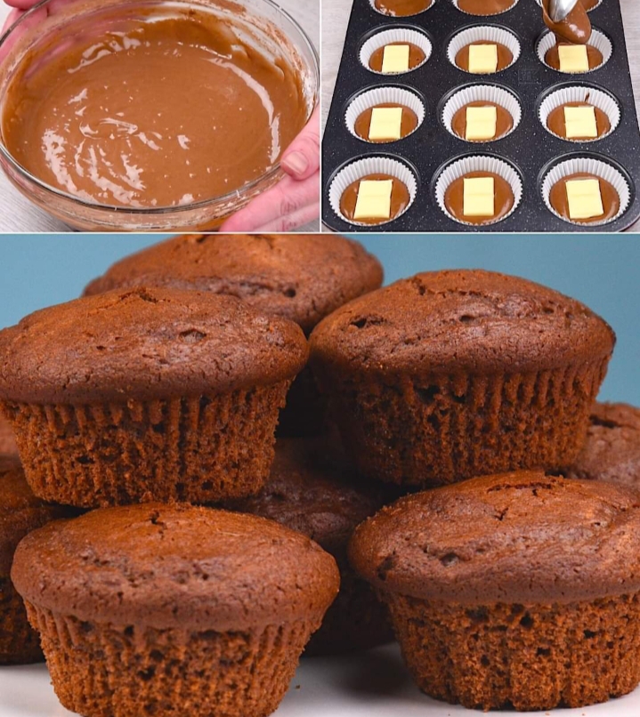 Quick  chocolate  muffins